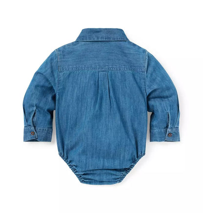 Baby Chambray Bodysuit