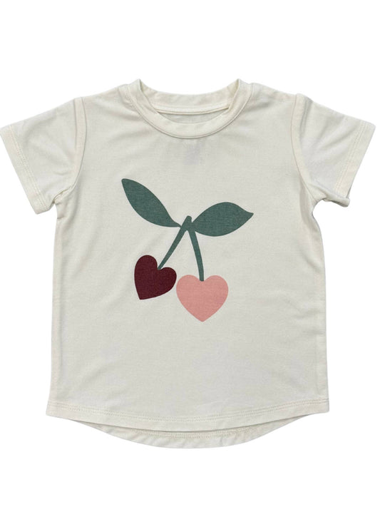 Cherries Girl's Tee