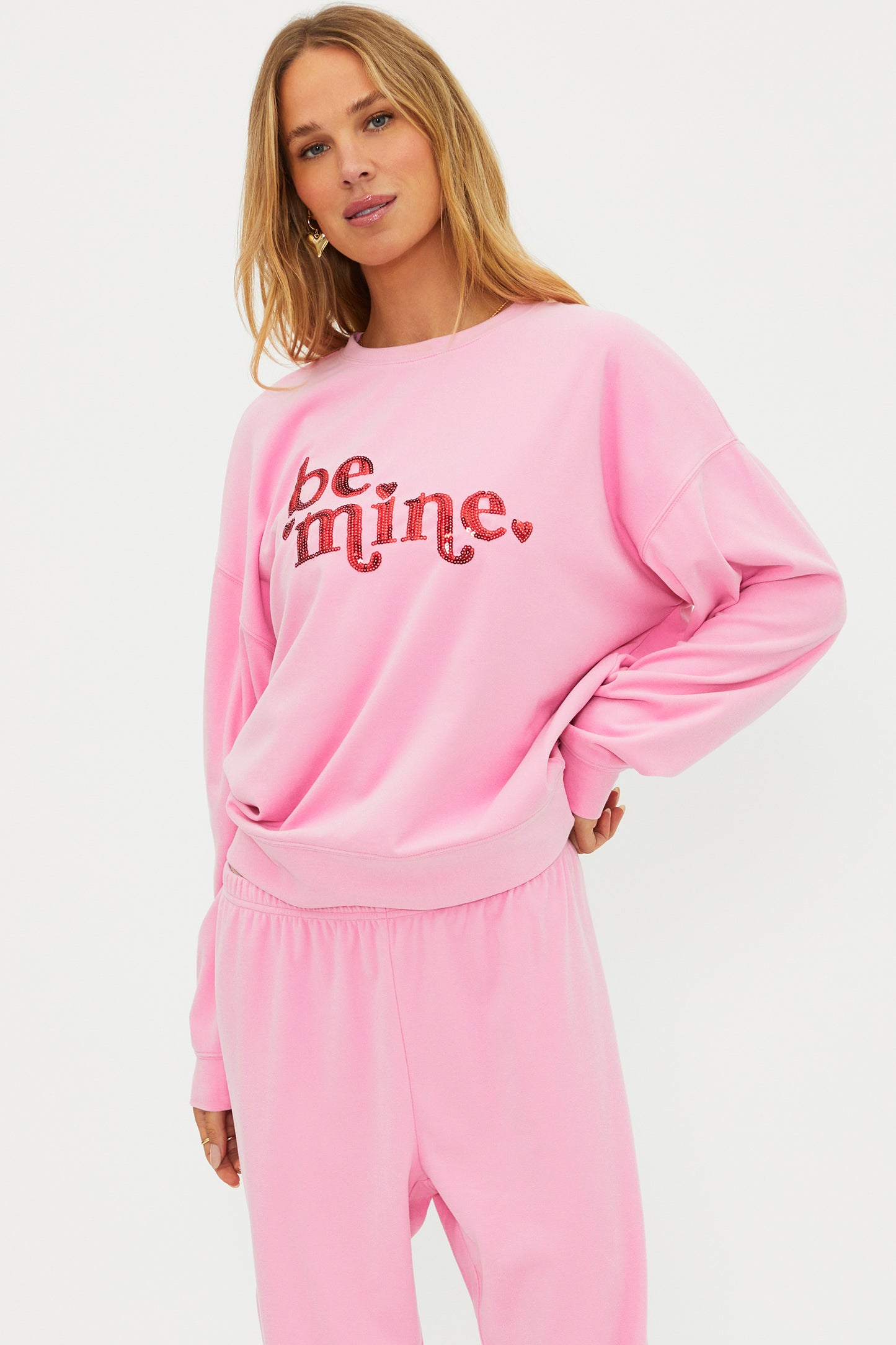 Devyn Oversized Sweatshirt - Be Mine
