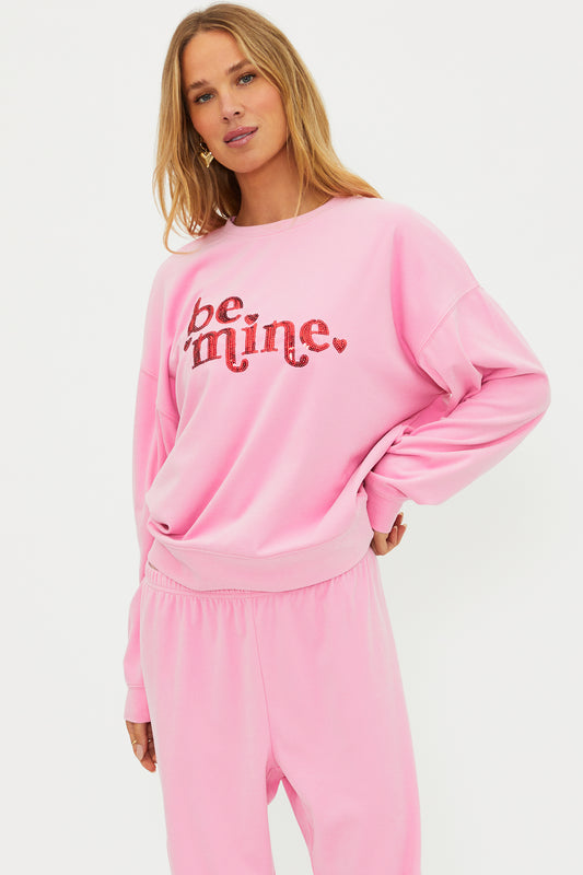 Devyn Oversized Sweatshirt - Be Mine