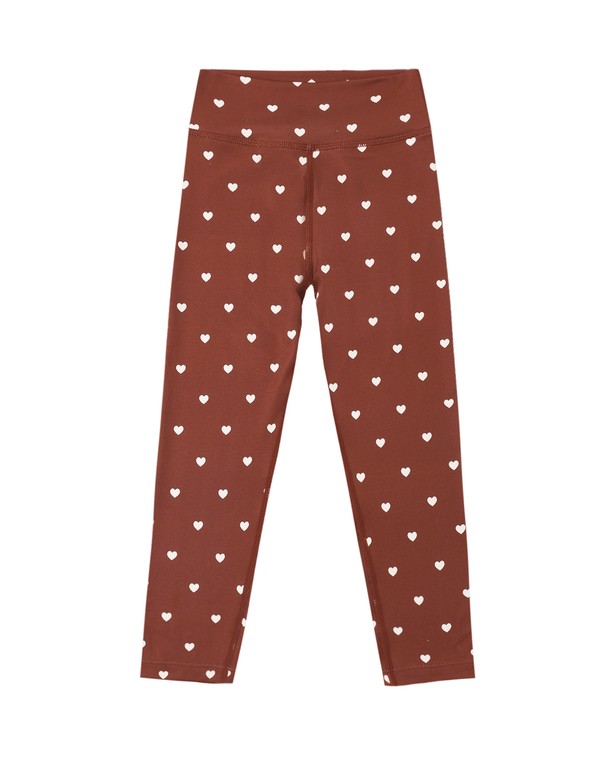 Basic Leggings Brick Hearts