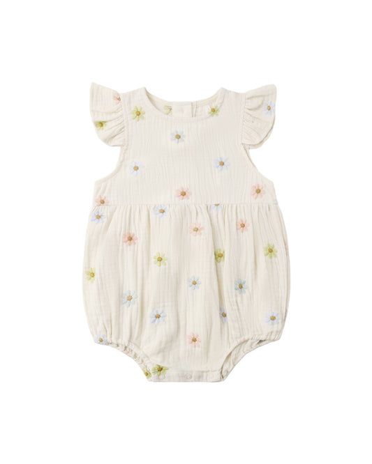 Amelia Romper - Daisies
