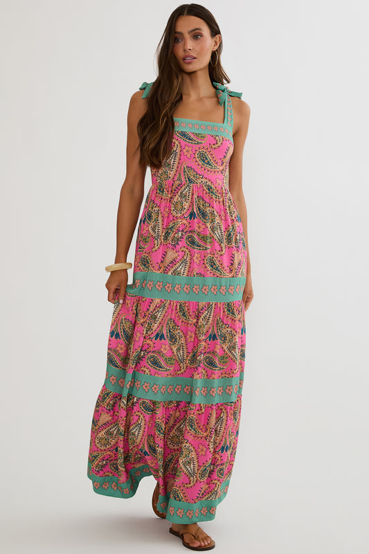 Capri Soleil Paisley Dress