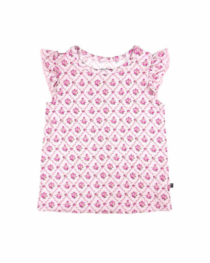 Caroline Flutter Sleeve Top