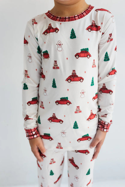 Red Holly Jolly Two Piece Set