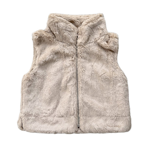 Fur Vest - Beige