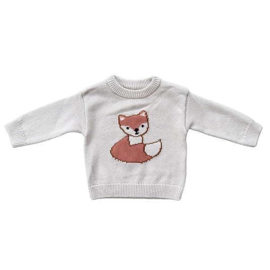 Knit Sweater - Fox
