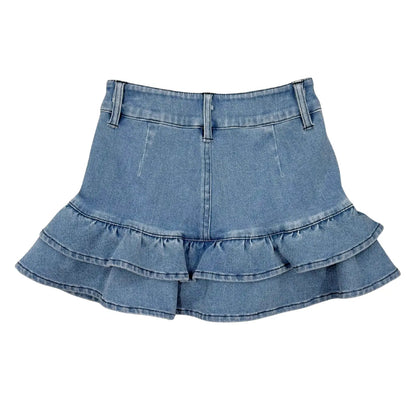 Girl's Denim Skirt Blue Wash