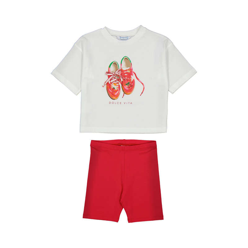 Sneakers Top & Shorts Set