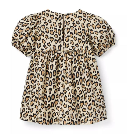 The Leopard Bow Dress