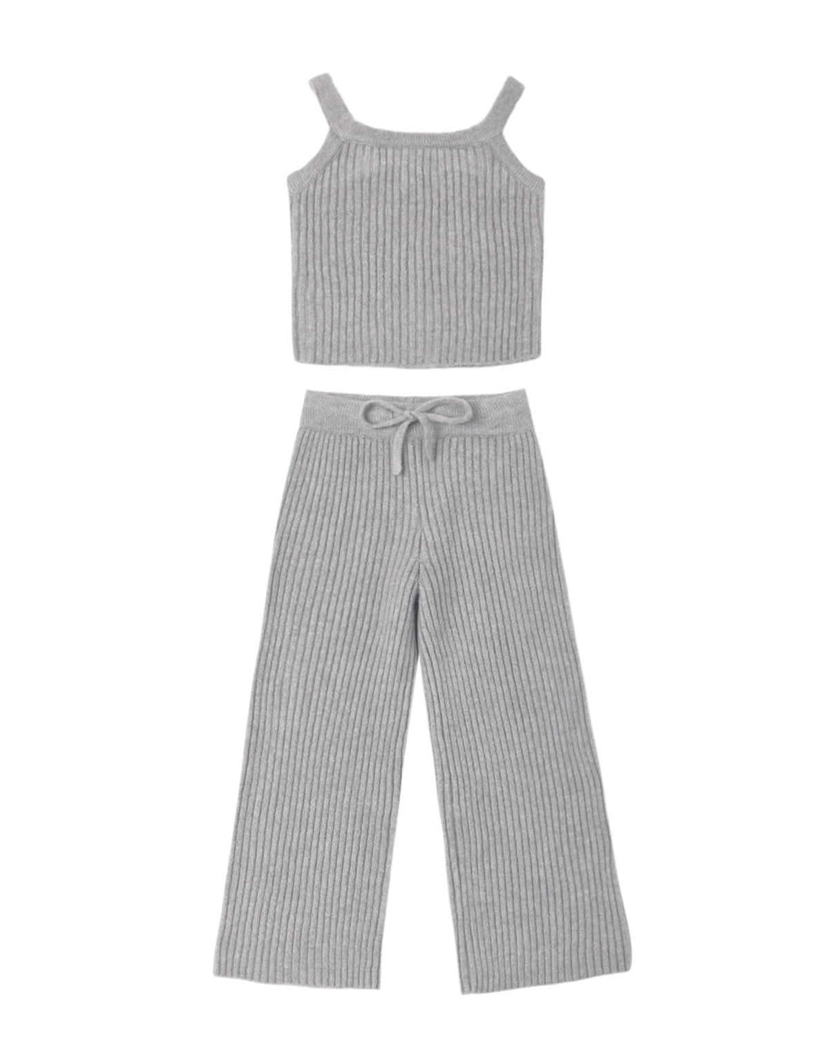 Fuzzy Knit Lounge Set