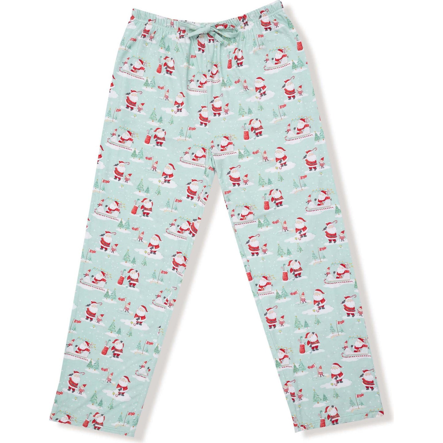 Golfing Santa & Elves Adult Bottoms