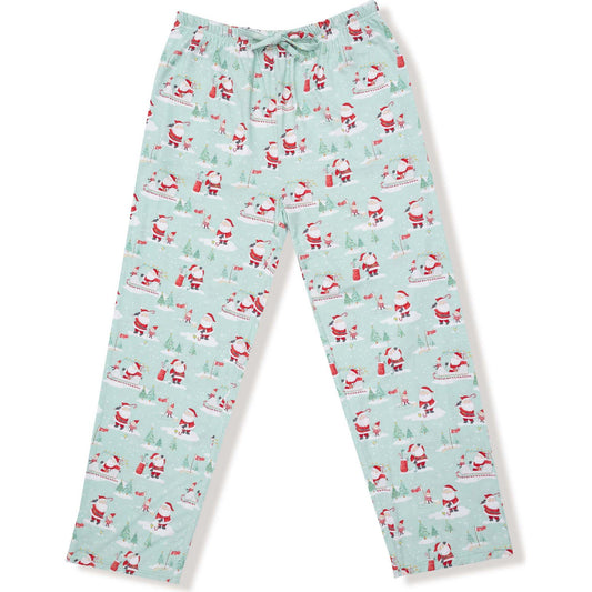 Golfing Santa & Elves Adult Bottoms