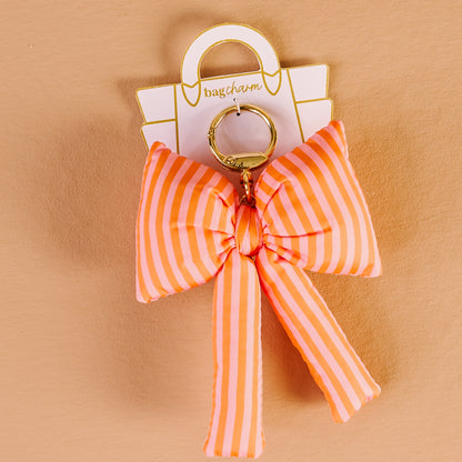 Puffy Bow Bag Charm