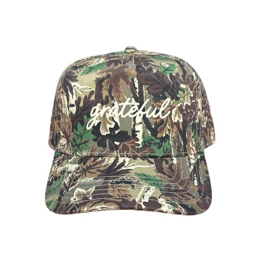 Grateful - Camo Hat