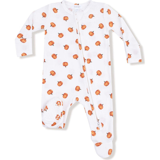 Little Pumpkins 2- Way Zip Footie