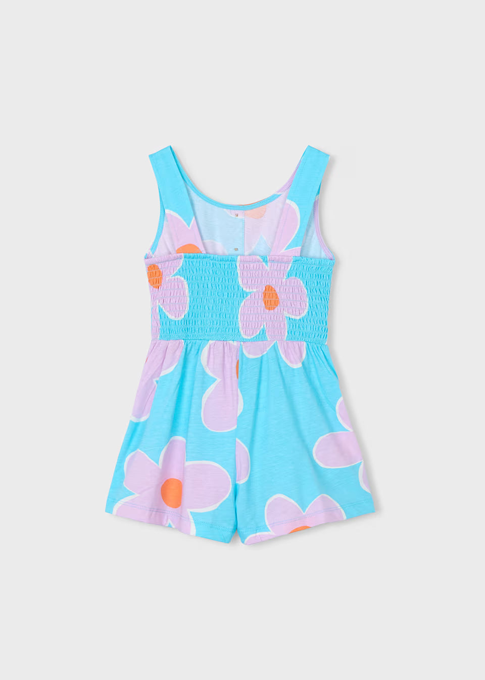 Girls Knit Romper - Lilac