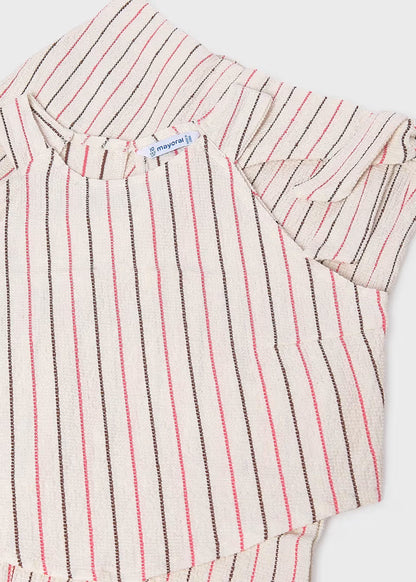 Girls Striped Pant Set