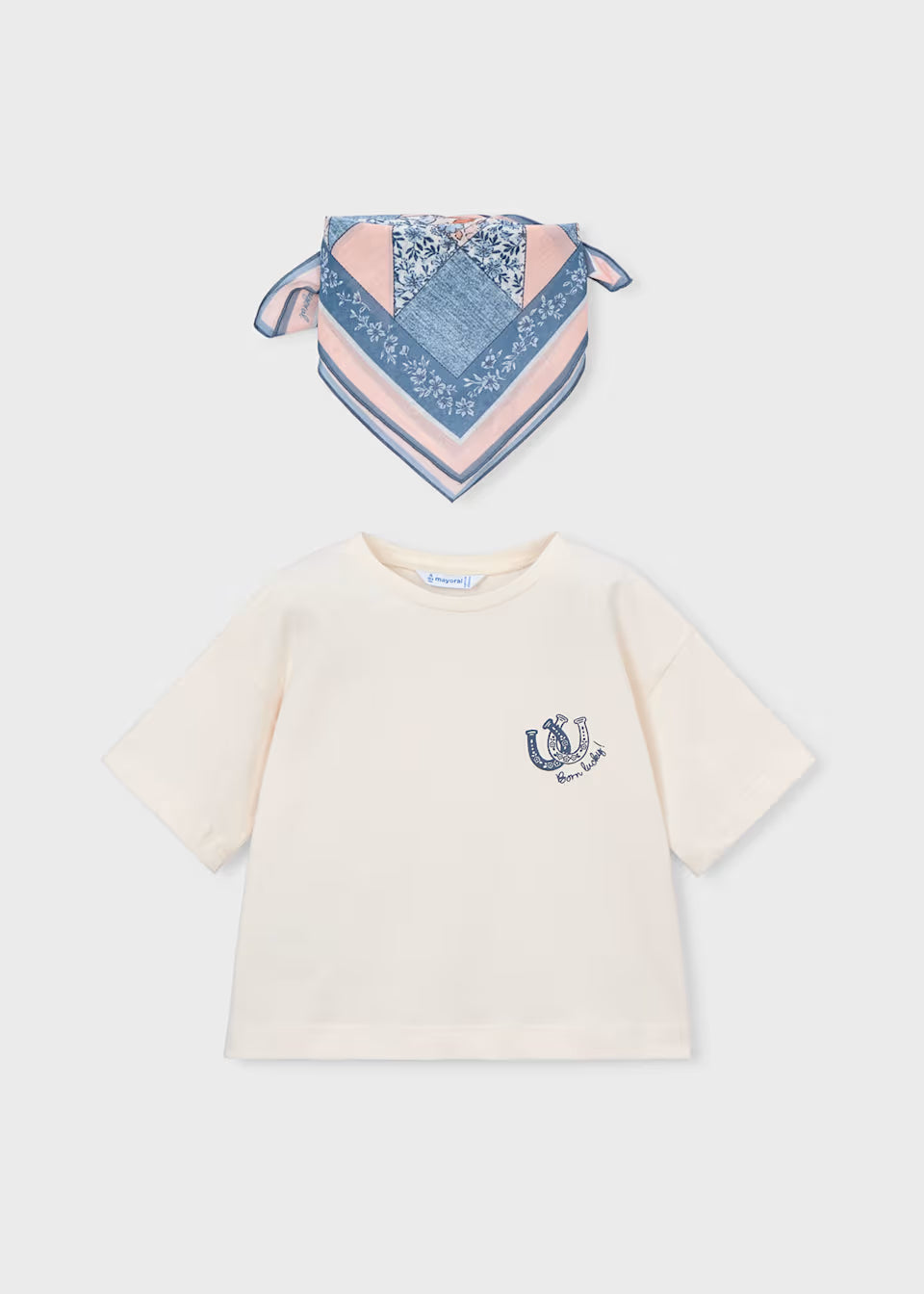 Born Lucky Shirt w/ scarf