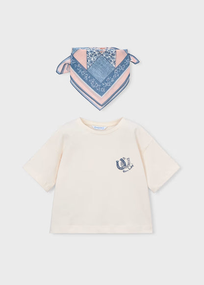 Born Lucky Shirt w/ scarf