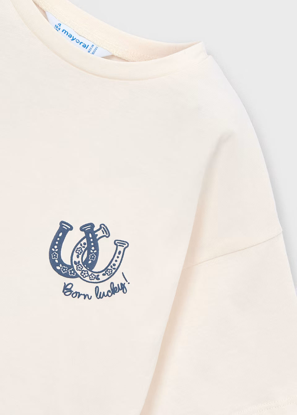 Born Lucky Shirt w/ scarf