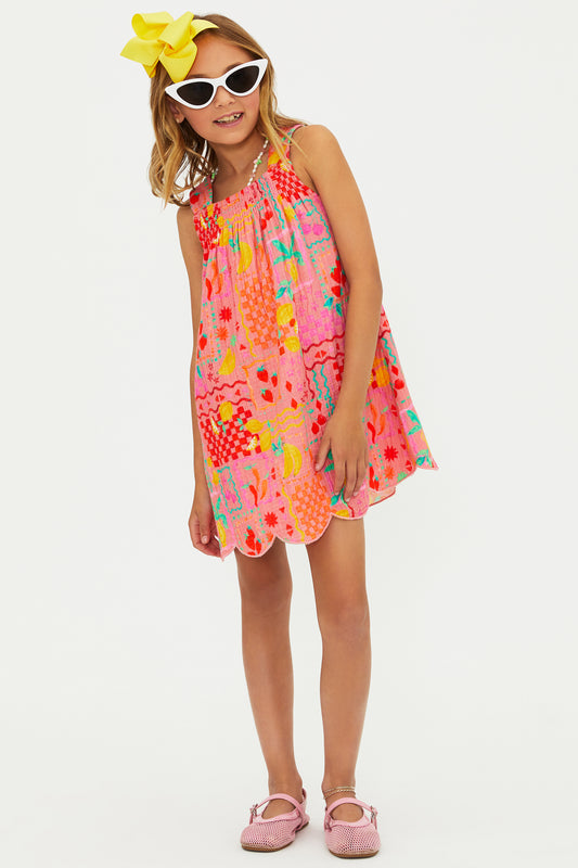 Little Selma Dress - Passion Fruit
