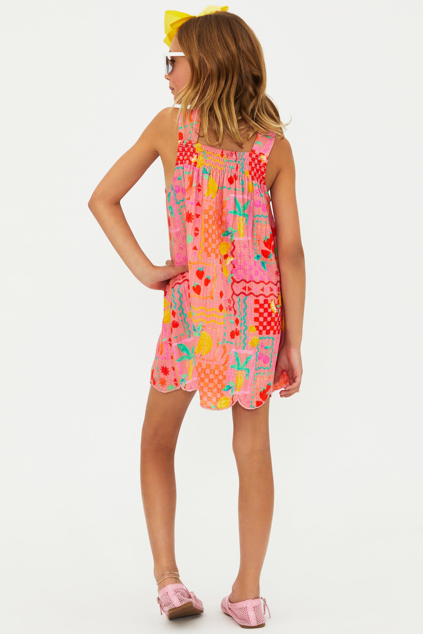 Little Selma Dress - Passion Fruit