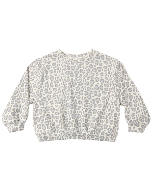 Oversized Sweatshirt Leopard