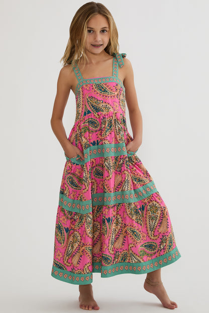 Youth Capri Soleil Paisley Dress
