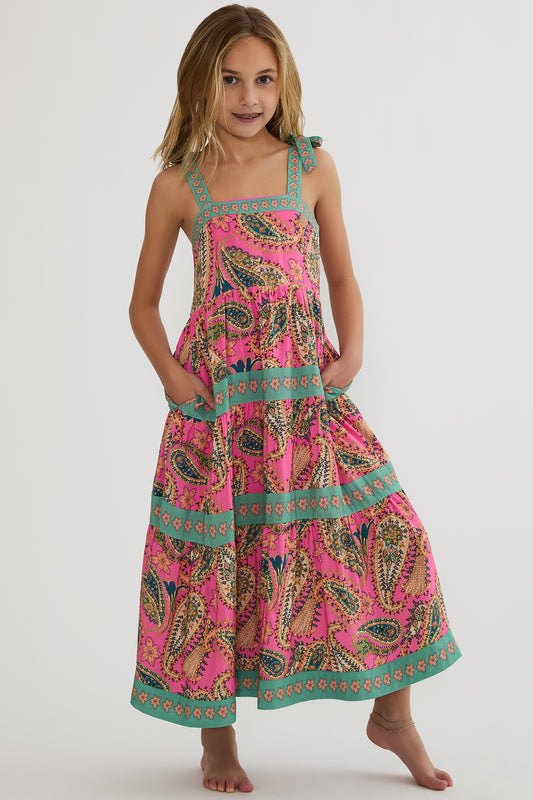 Youth Capri Soleil Paisley Dress