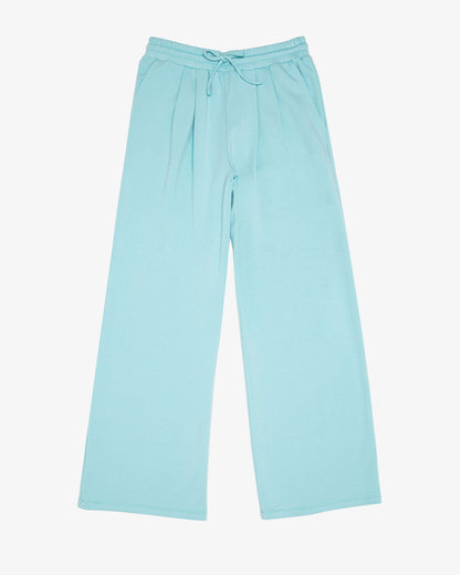 French Terry Wide Leg Pant