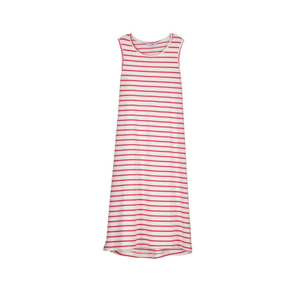 Stripe Cherry Midi Dress