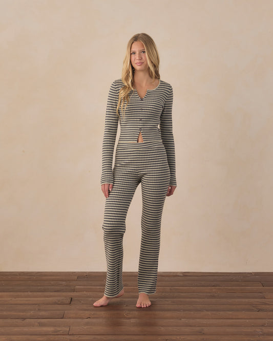 Teen Flare Midnight Stripe Pant