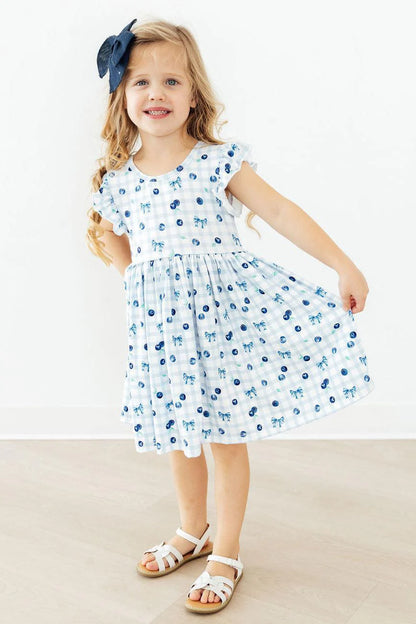 Berry Cute Twirl Dress