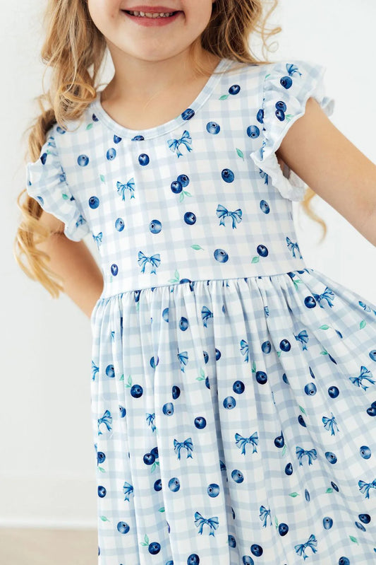 Berry Cute Twirl Dress
