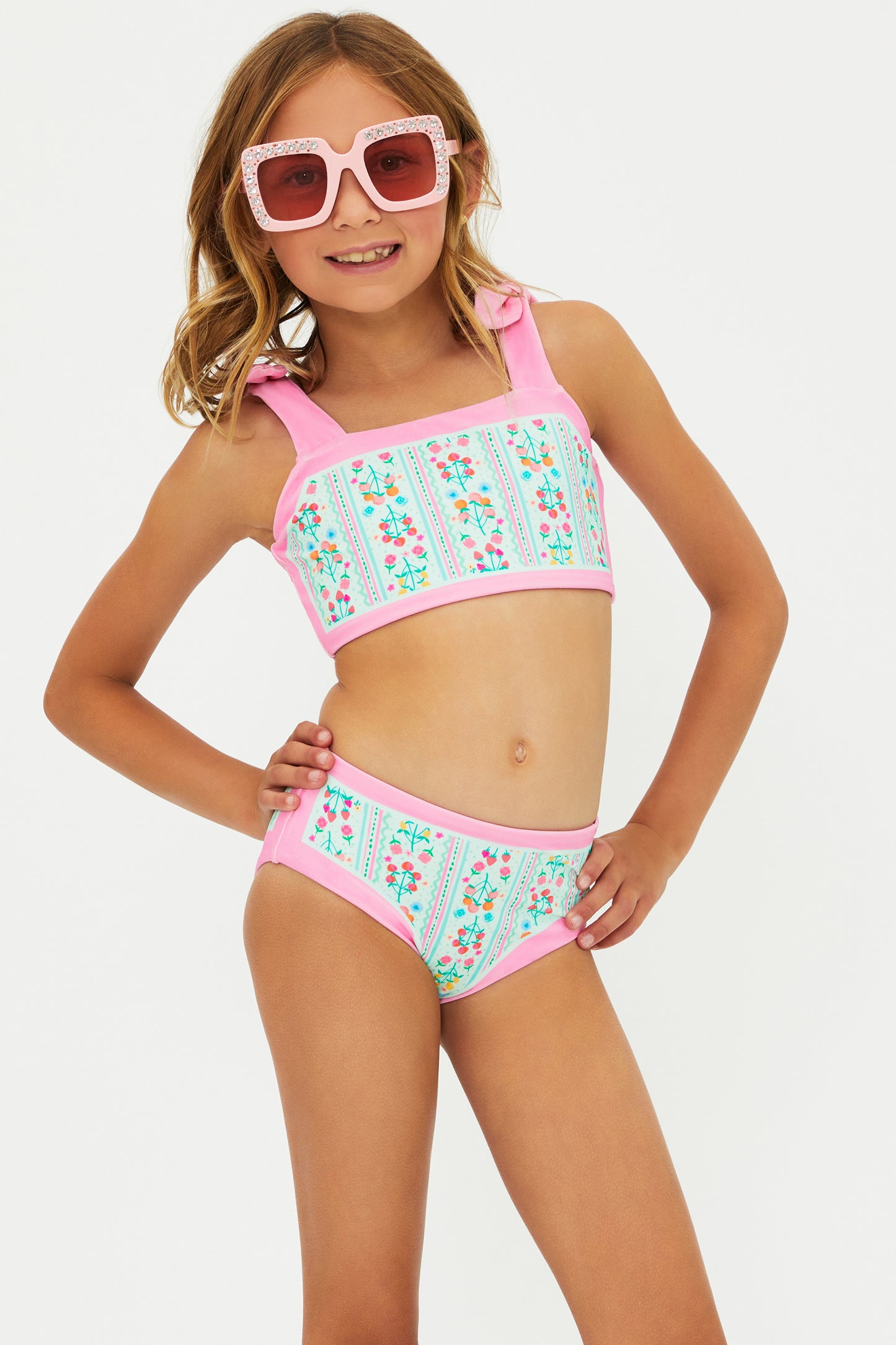 Little Stella James Swim Set - Fruit Blooms