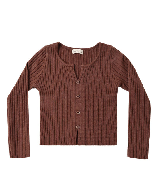 Long Sleeve Knit Tee Mulberry