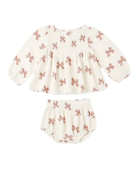 Sophia Set Peppermint Bows
