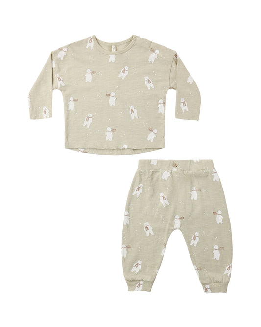 L/S Polar Bear Set
