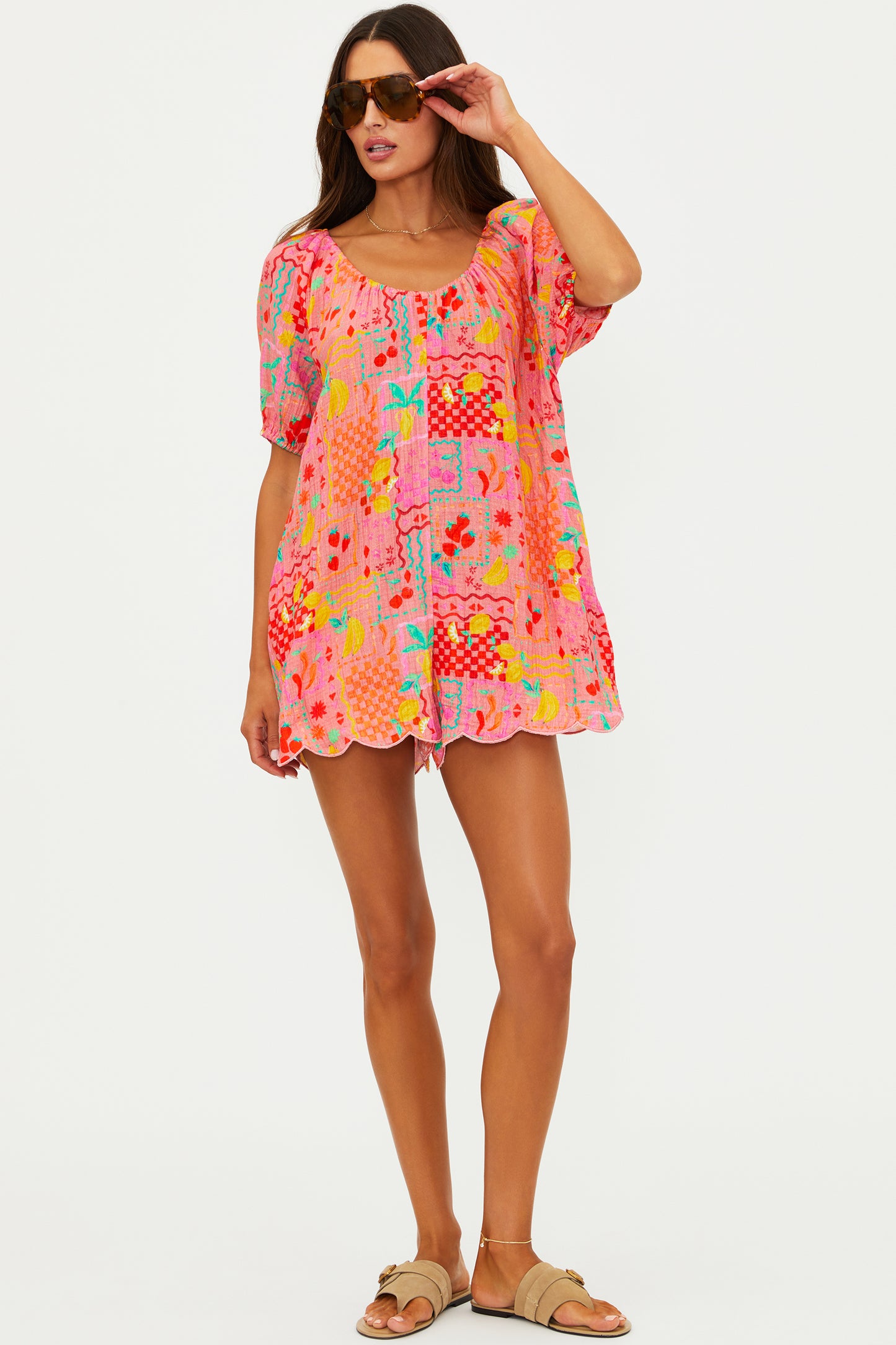 Ellery Romper - Passion Fruit