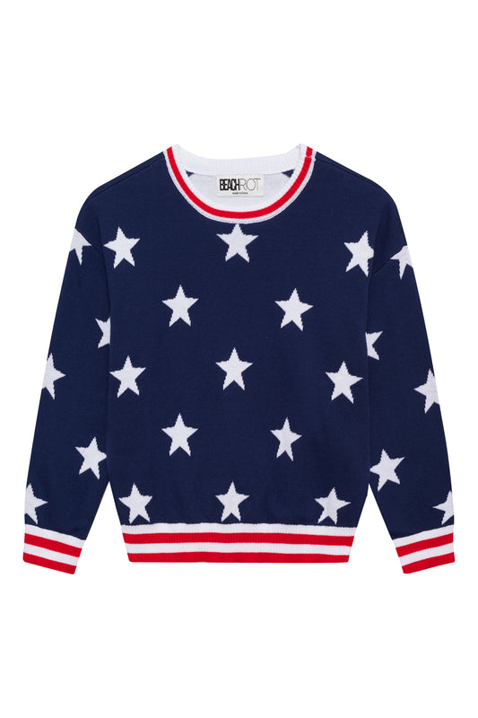 Little Callie Sweater Twilight Stars