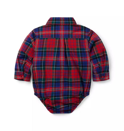 Tartan Flannel Bodysuit