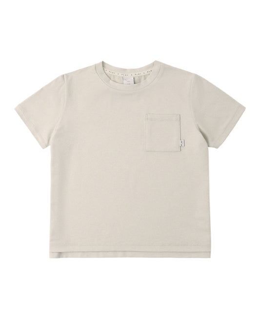 Cove Pocket Tee - Pebble