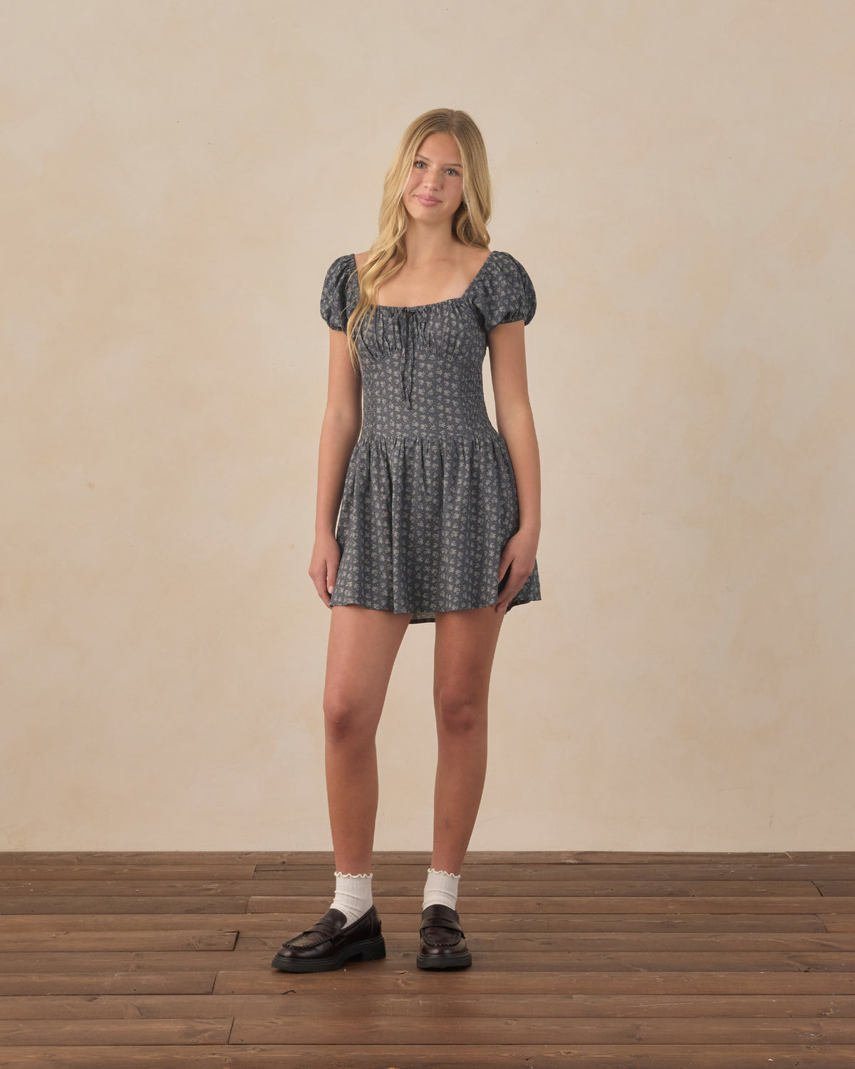 Teen Alex Dress Heart Ditsy