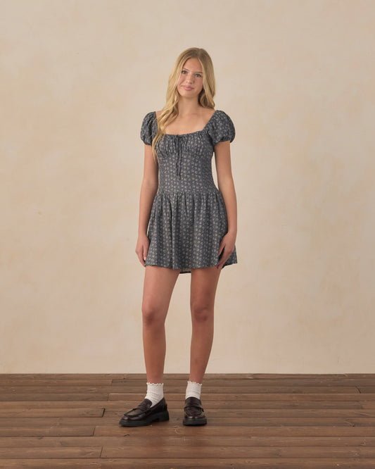 Teen Alex Dress Heart Ditsy