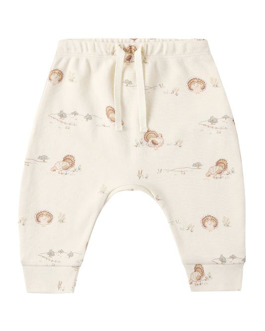 Drawstring Turkey Pant