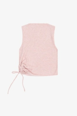 Rib Drawstring Tank